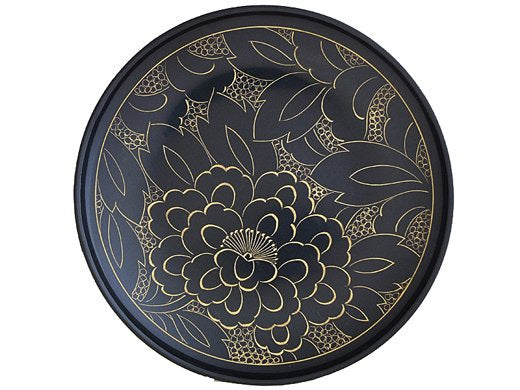 輪島塗 金牡丹 沈金 銘々皿5枚組 – 漆陶舗あらき 輪島塗 九谷焼 山中塗