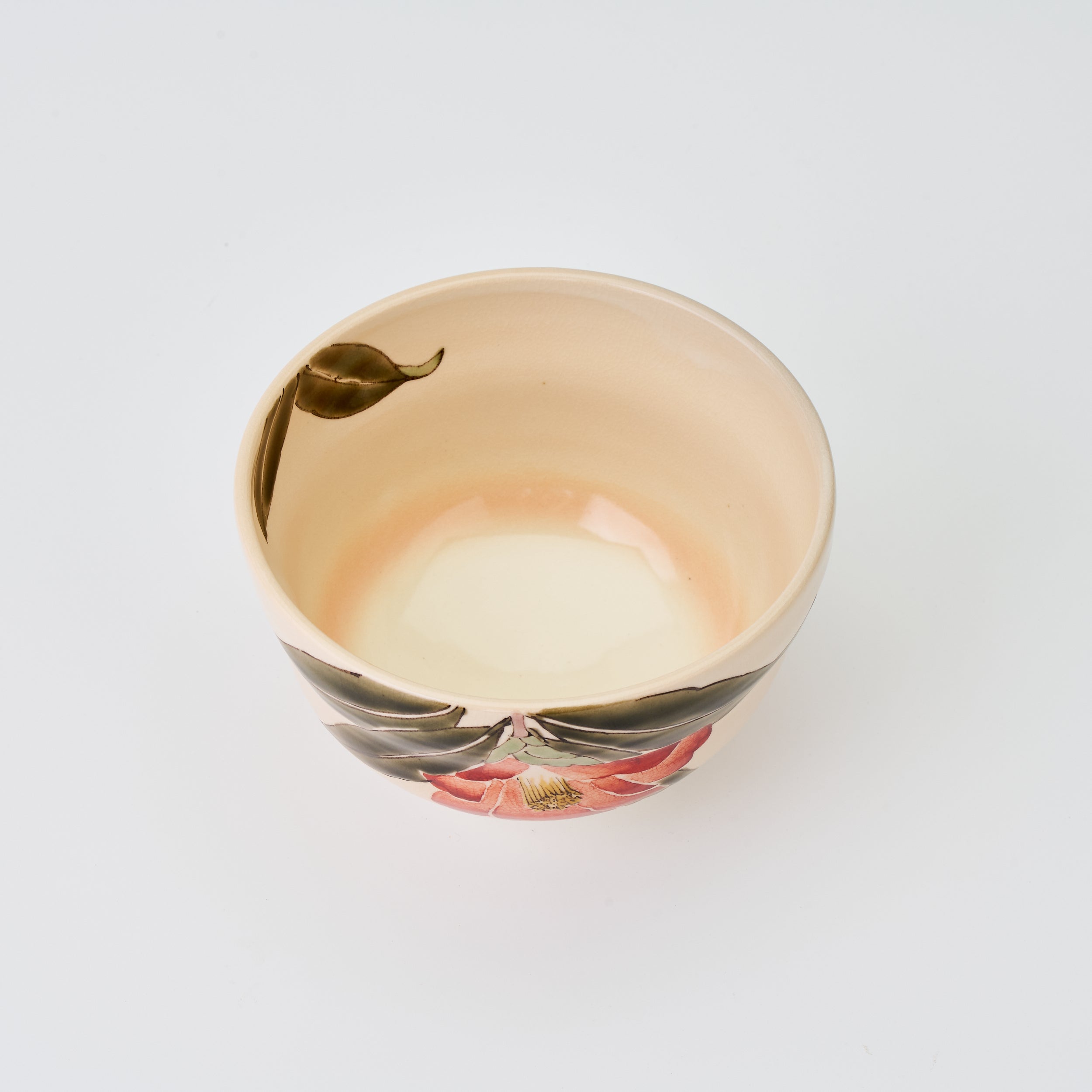 九谷焼【山田義明作】椿 抹茶碗 – 漆陶舗あらき 輪島塗 九谷焼 山中塗