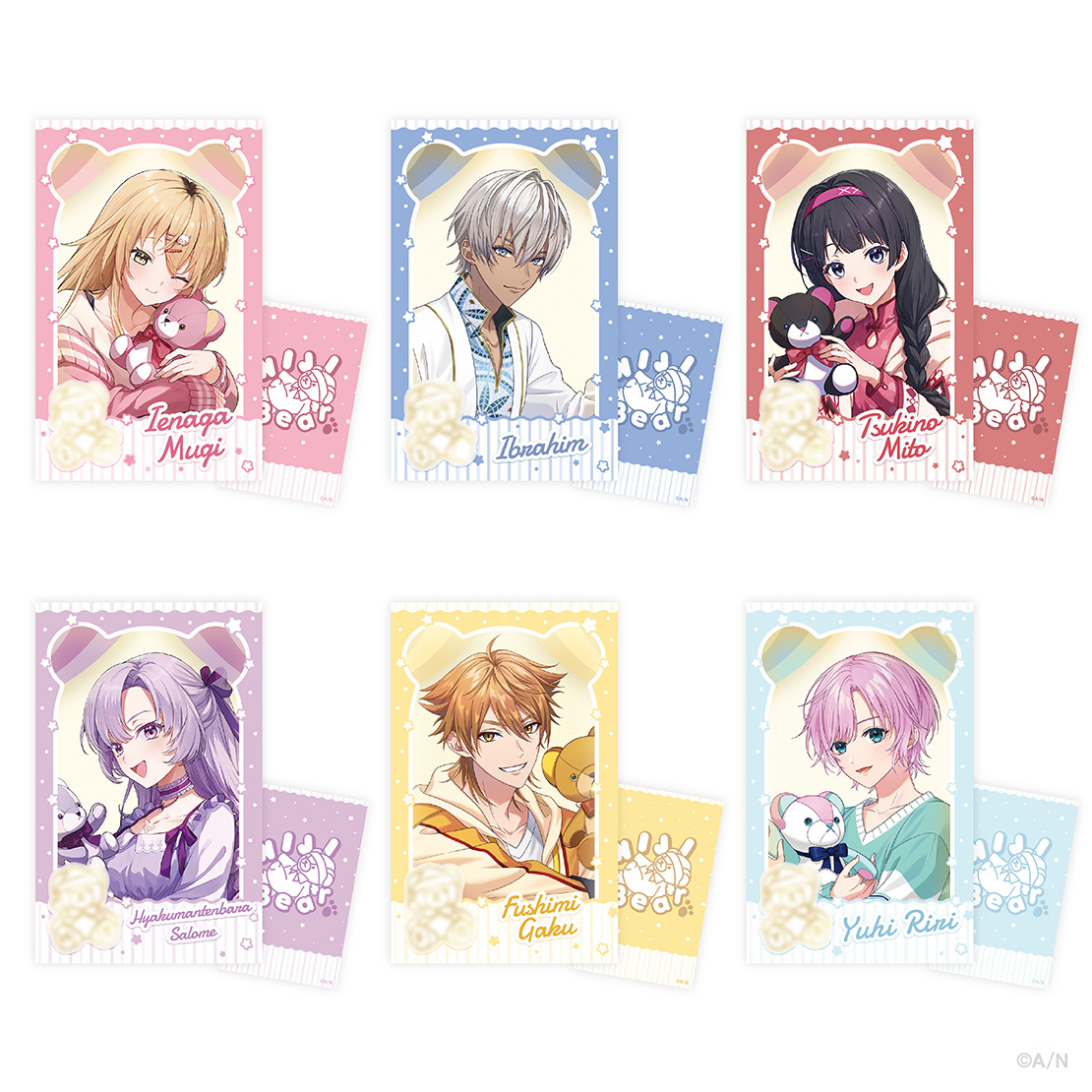 にじさんじ シェリン・バーガンディ 読書の秋 NIJIベア チェキ NIJI