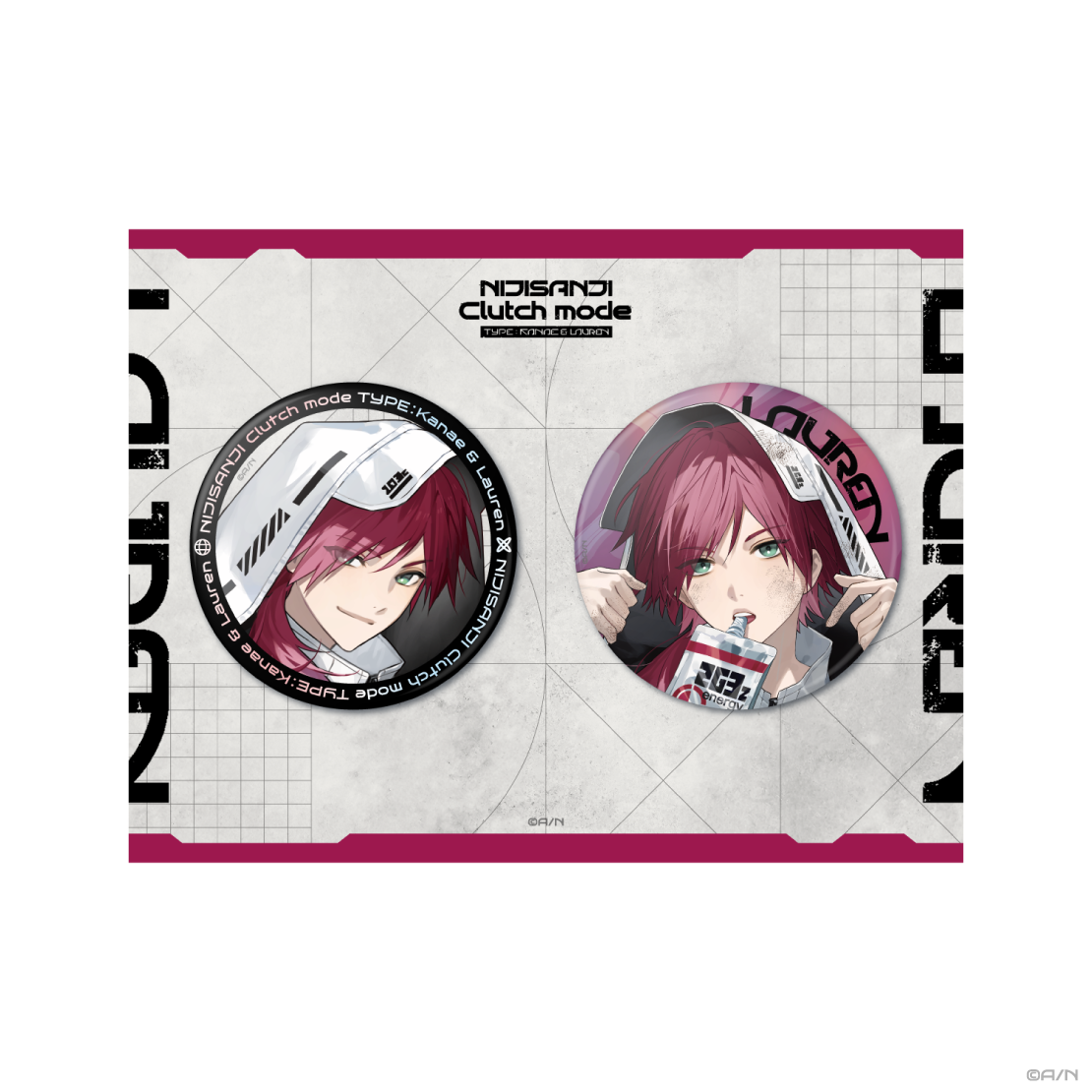 にじさんじ ローレン・イロアス Clutch Mode 缶バッジ 27点
