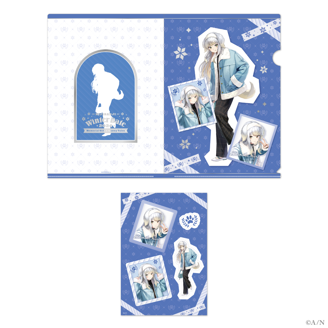 ウィンターデート2024】クリアファイル＆シートステッカー｜にじさんじ