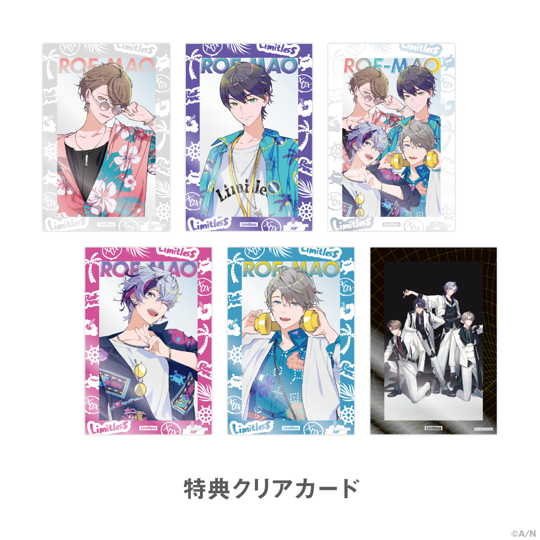 ROF-MAO 2nd LIVE】ラメアクリルスタンド｜にじさんじオフィシャルストア