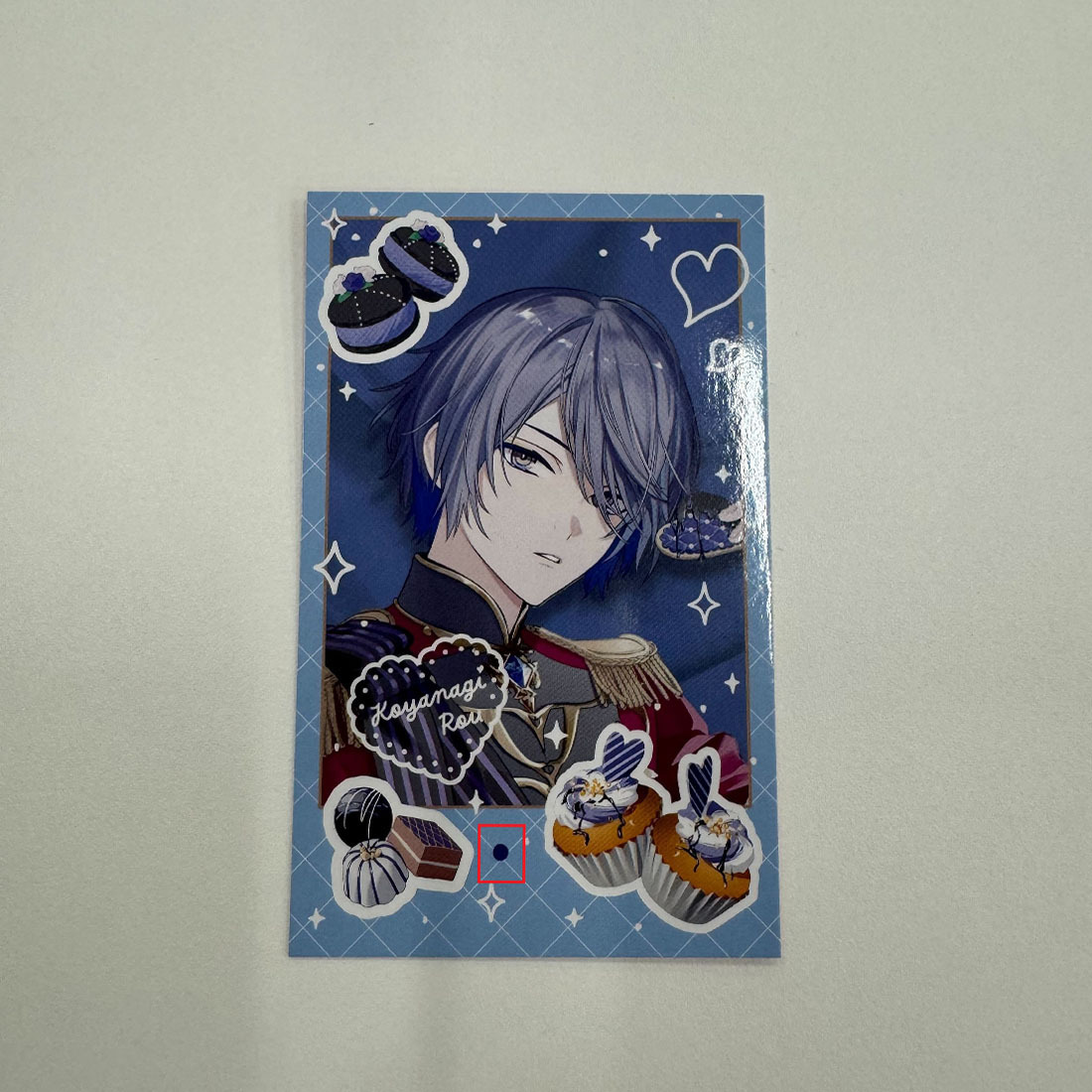 Melty Valentine】ランダムチェキ風カード 〈小柳ロウ〉 商品不備の