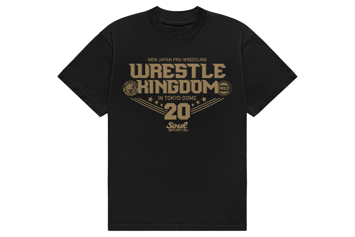 WRESTLE KINGDOM 20 大会記念 SOUL SPORTS Tシャツ