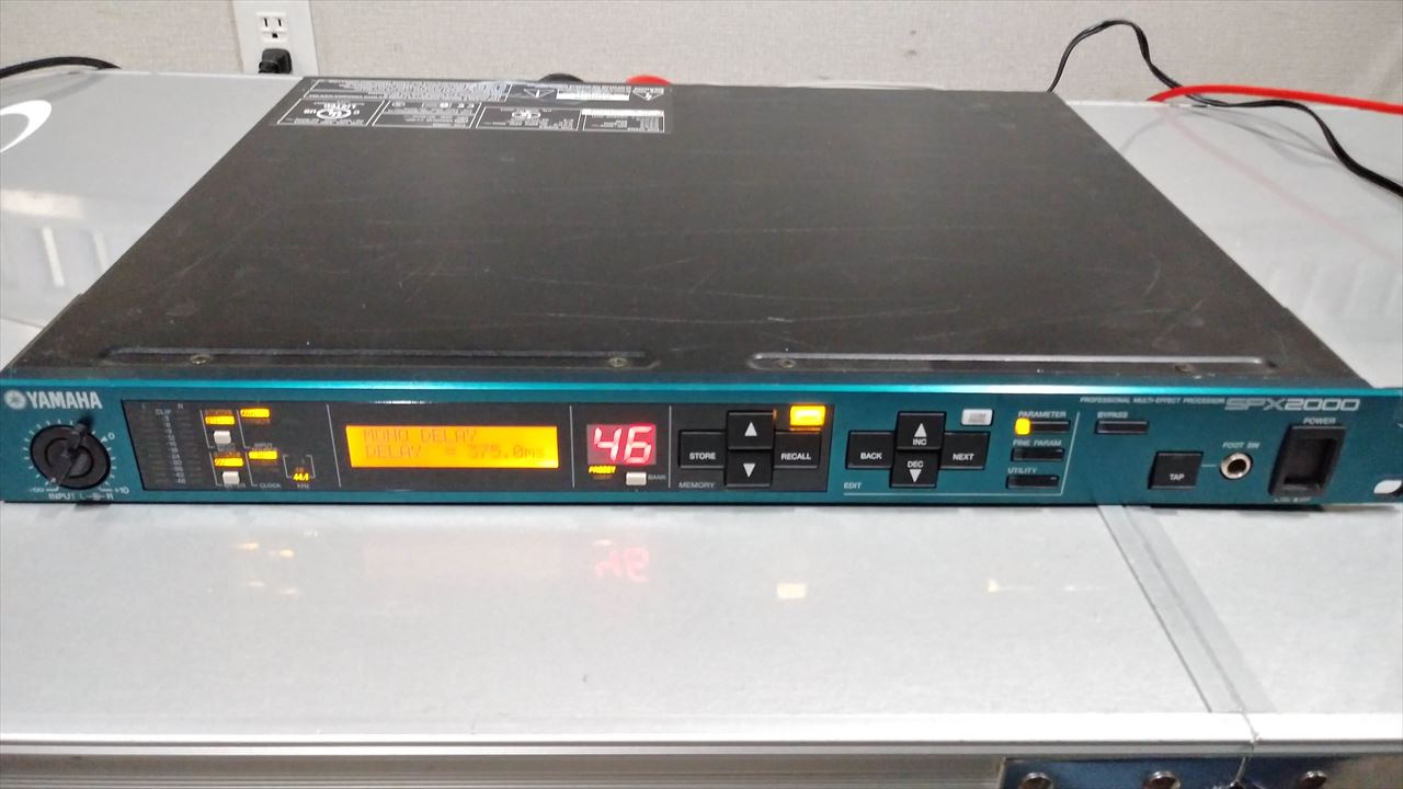 YAMAHA SPX2000 マルチエフェクター ラック型 通電不可 YAMAHA SPX2000