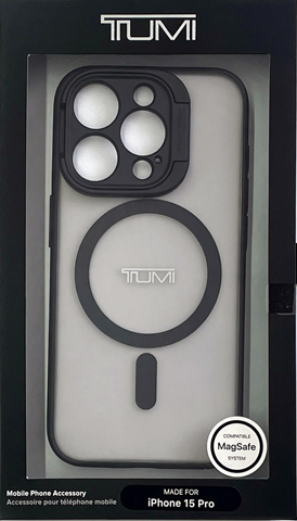 TUMI iPhone15 Pro用 スタンド付き 背面ケース | 株式会社エアージェイ