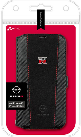 nismo GT-R iPhone15用 アルカンターラ＆本革 手帳型ケース | 株式会社