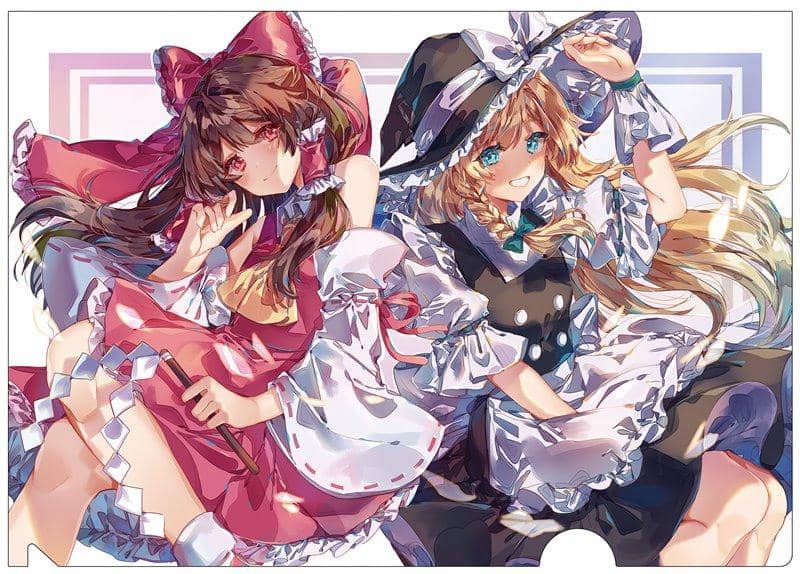 東方project 霊夢 バニー 美少女 クリアファイル VZ9 東方project 霊夢