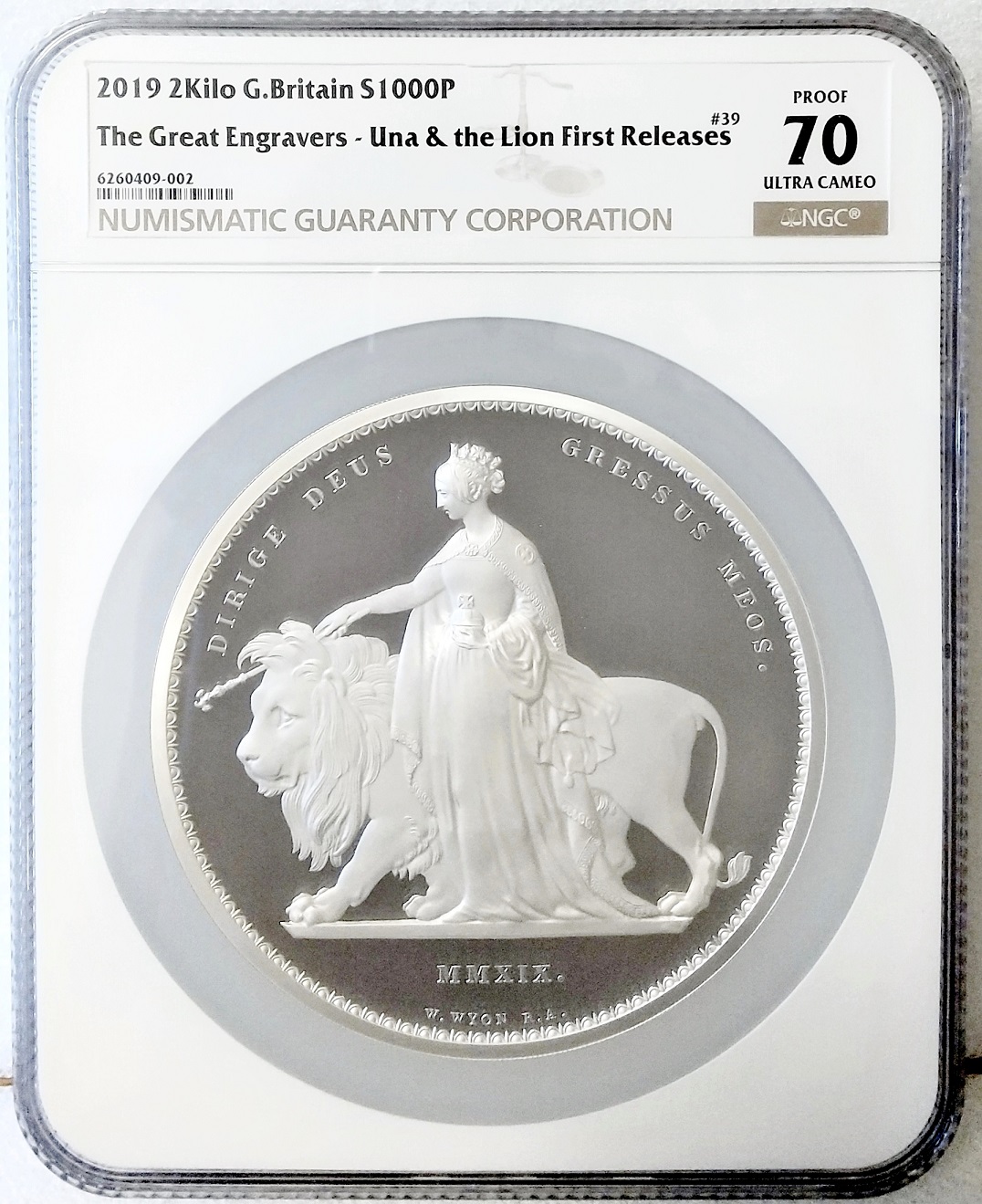 2022年 ニウエ ユダのライオン 1オンス銀貨 2022 Niue 1 oz .9999 fine