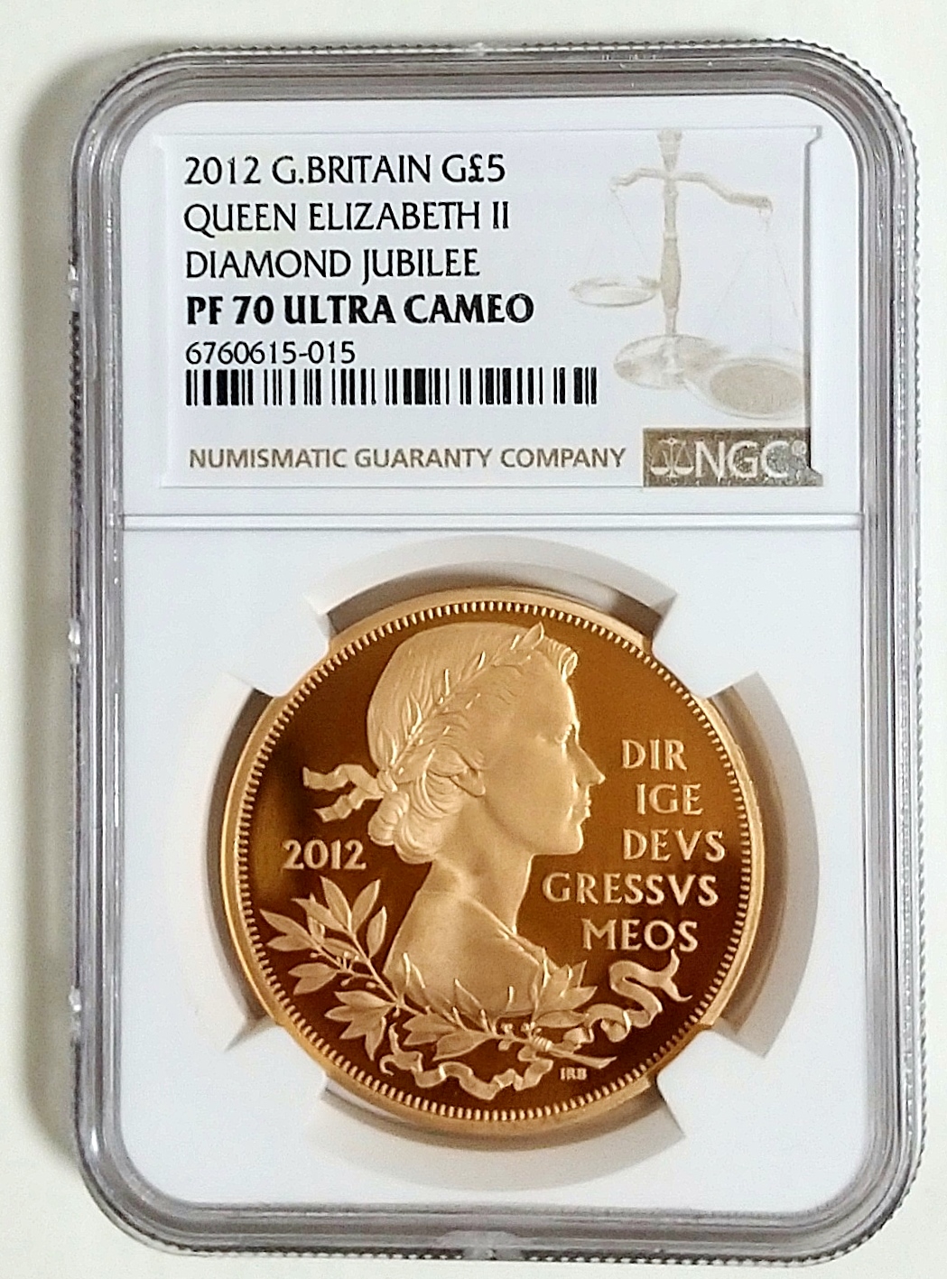 ジブラルタル 10ポンド 1991年 10g 品位925 プルーフ イギリス