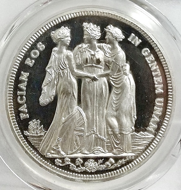 超希少 人気 PCGS-PR67 スリーグレイセス ファンタジー 1879 銀貨