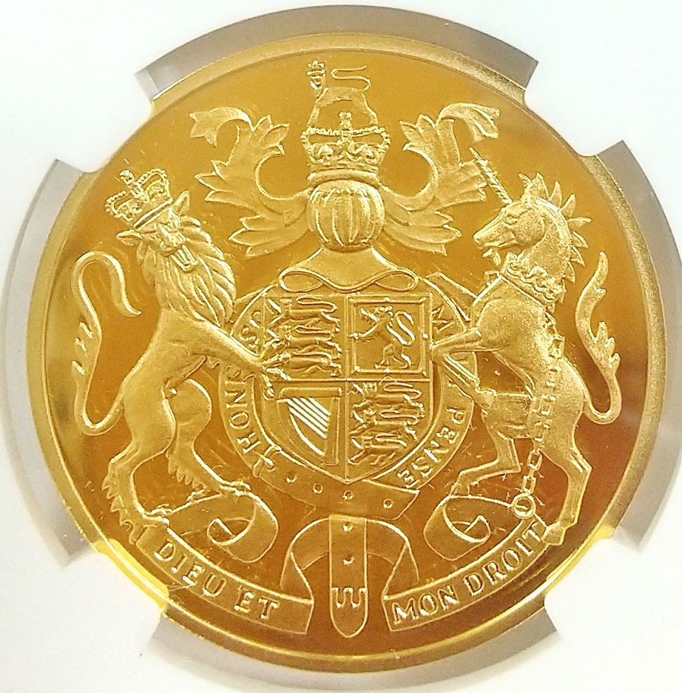 58mm 1977年 イギリス シルバージュビリー ギルドメダル 金メッキ銅