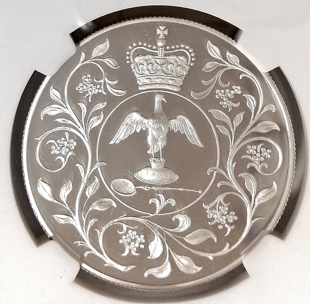 準最高鑑定】1977年 イギリス ジュビリー コイン PR64 PCGS 【公式通販】