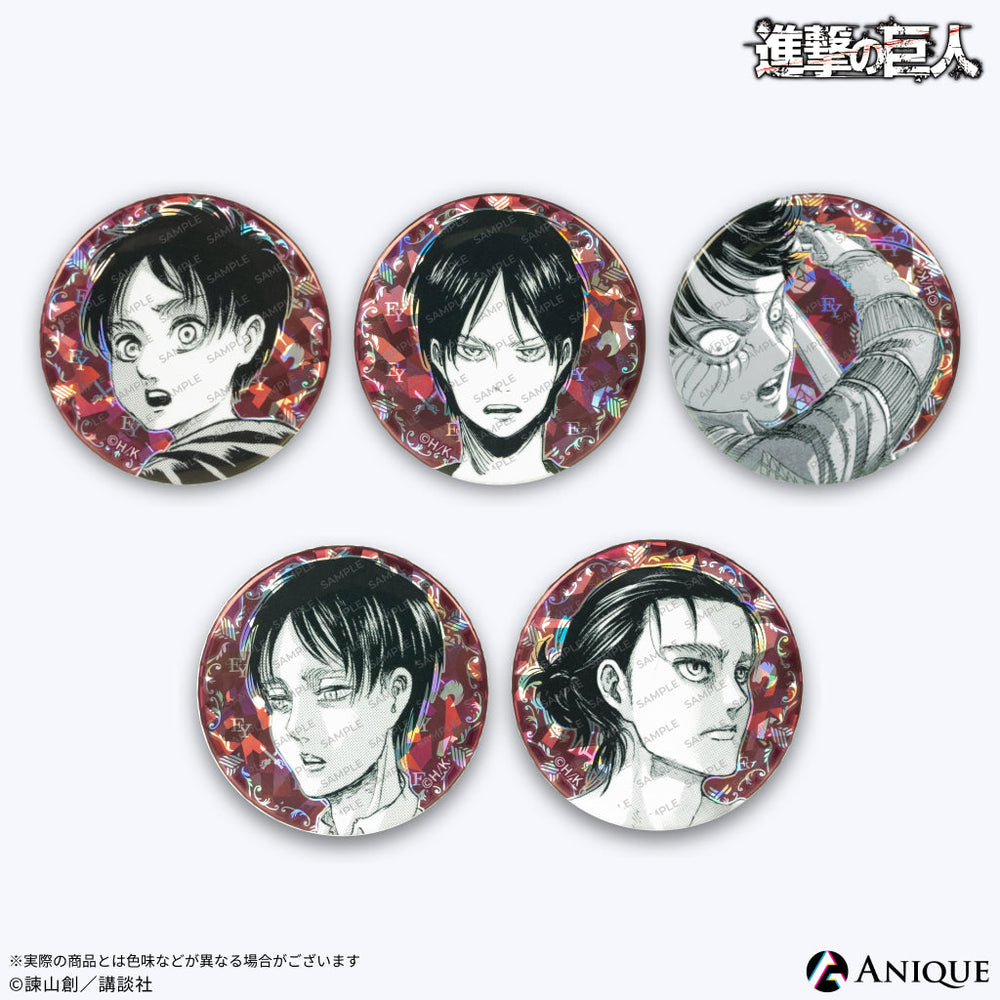 進撃の巨人 アニメガ×ソフマップ 調査兵団出撃後 ジャン 缶バッジ 2025