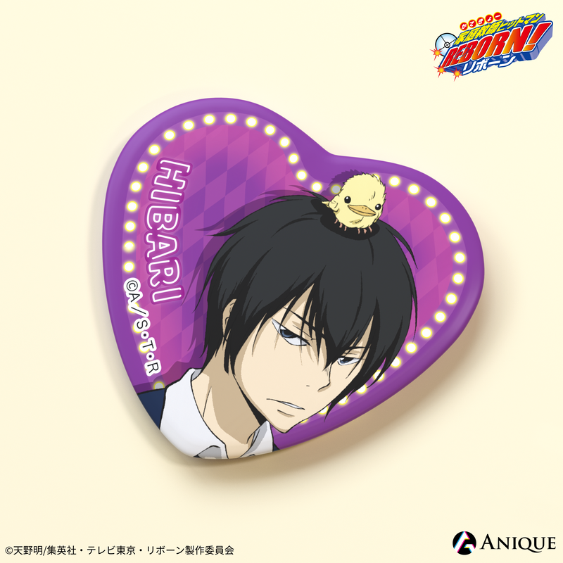 家庭教師ヒットマンREBORN！ 雲雀恭弥 ディーノ 缶バッジ 【公式通販】