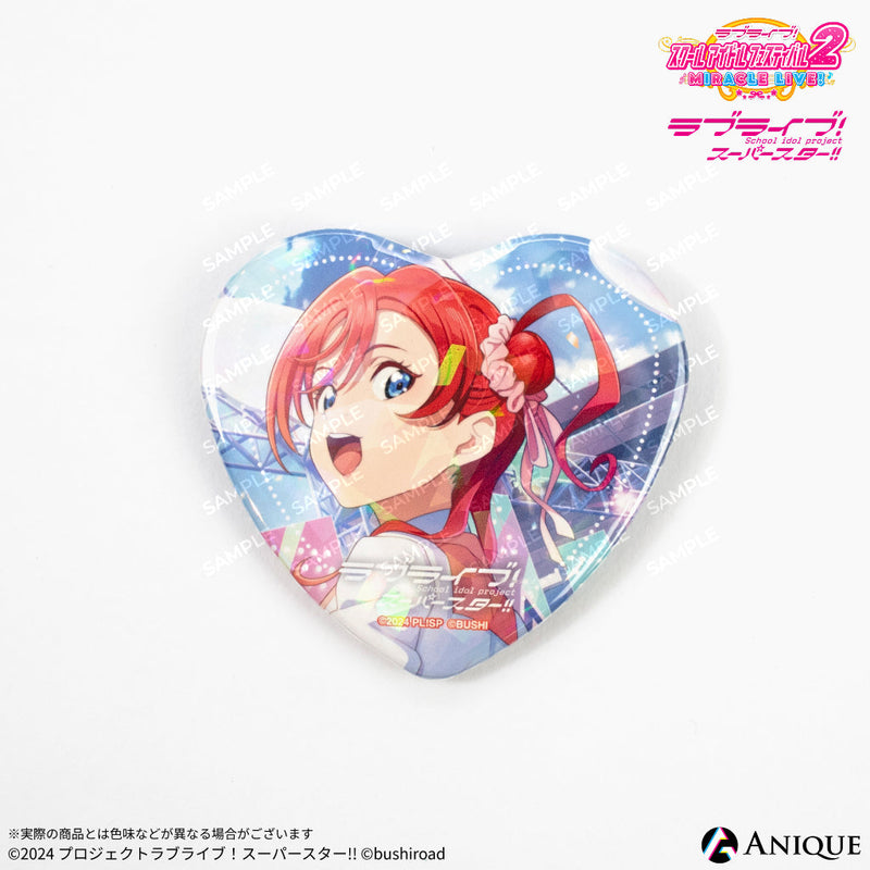 ラブライブ Liella 牛久 PremiumShop 缶バッジ 夏美 40個 ラブライブ