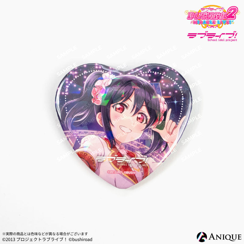 東條希 ラブライブ 缶バッジ 小悪魔 アイドル スクフェス感謝祭 スク感