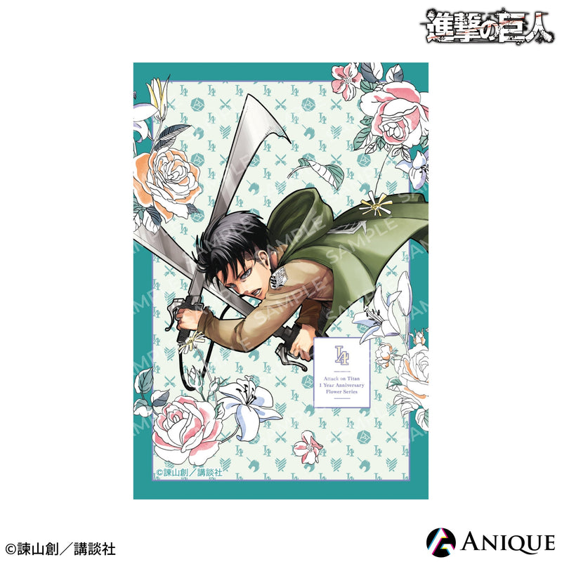 映画 進撃の巨人 特典 ビジュアルカード リヴァイ 兵長 ポストカード