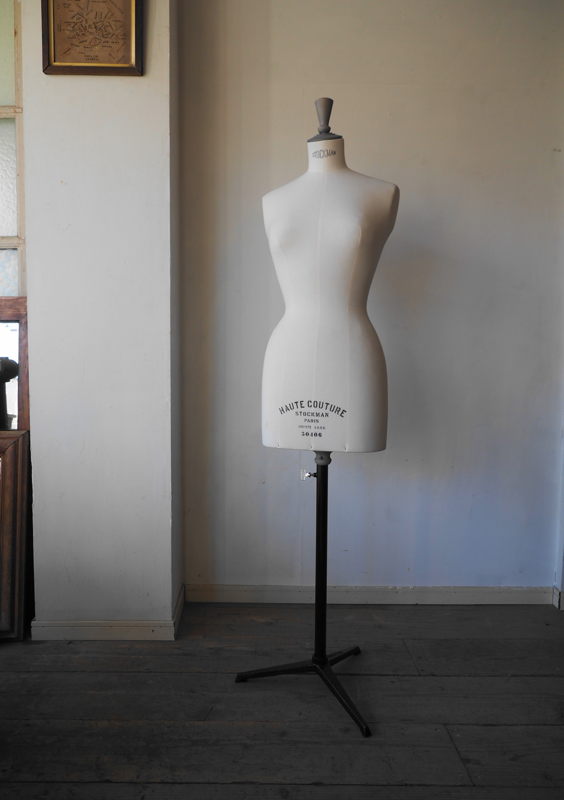 ストックマン フランス マネキン ヘッドトルソー アンティーク