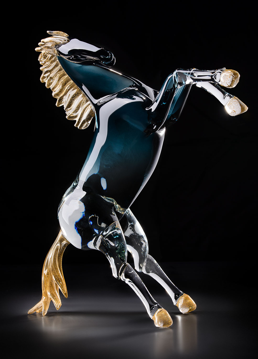 Original Murano Glass Horse Artwork | sculpture - Arte di Murano