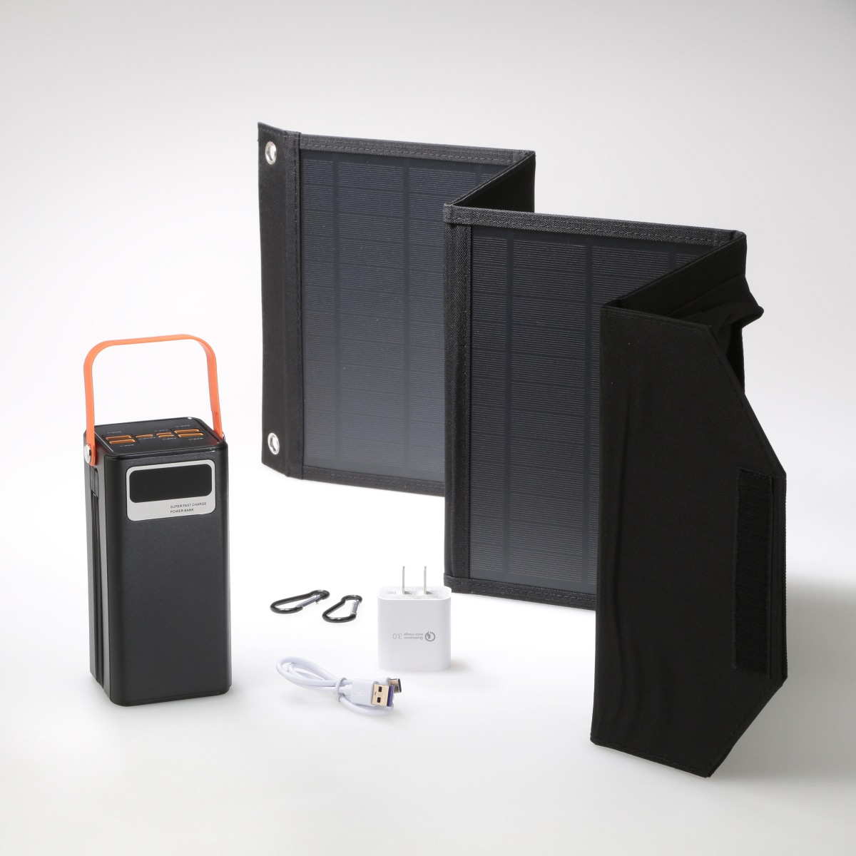 1/14～1/20】大容量コンパクトバッテリー＋ソーラーパネルセット