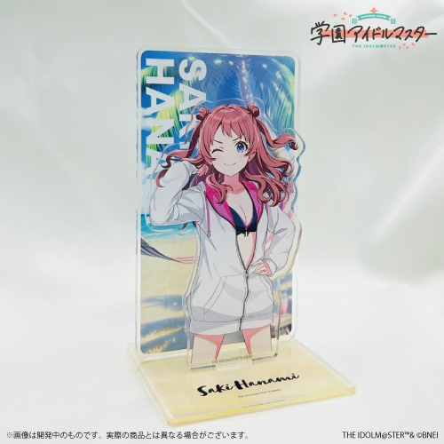 学園アイドルマスター 公式2層アクリルスタンド「キミとセミブルー」花