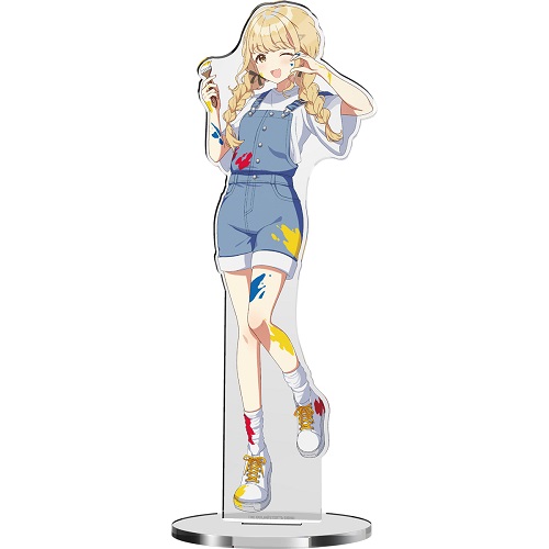 学マス FAMくじ サイン入り等身大パネル 藤田ことね スタンド 藤田こと