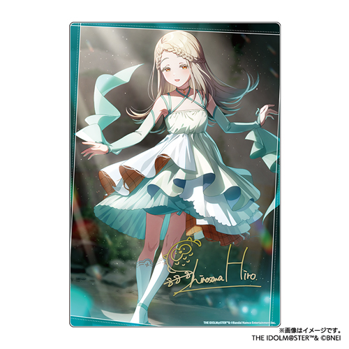 学園アイドルマスター サイン入りアクリルアートパネル 篠澤 広