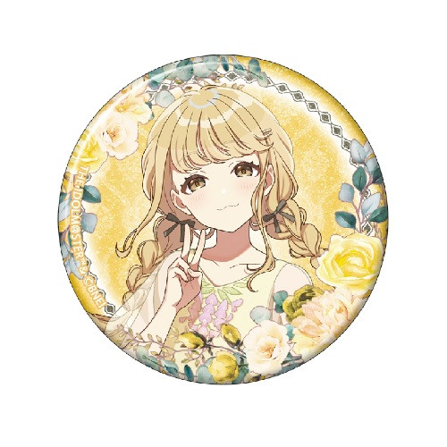 学園アイドルマスター グリッター缶バッジ／藤田ことね