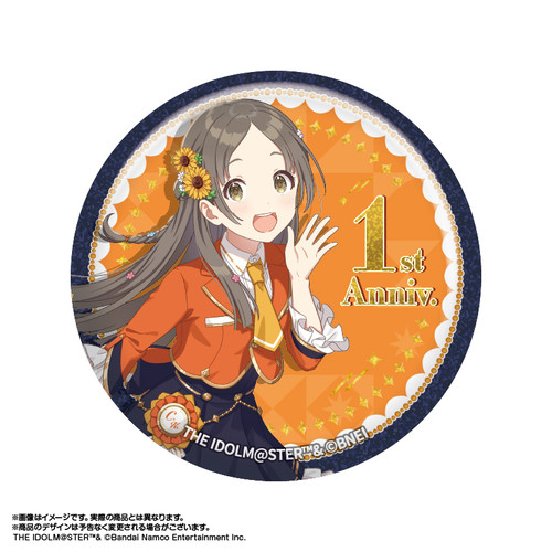 学園アイドルマスター グリッター缶バッジ 倉本千奈 The 1st Milestone