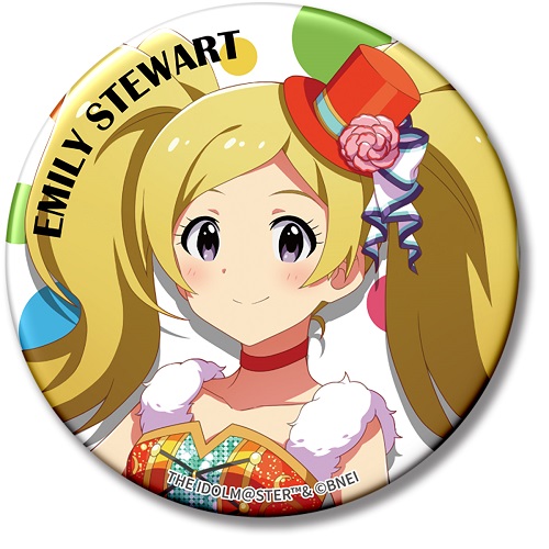 アイドルマスター ミリオンライブ！ 缶バッジ カーニバルver. エミリー