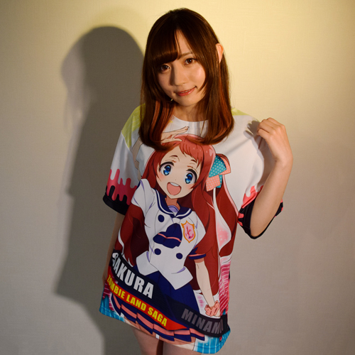 ゾンビランドサガ ZKフルカラーTシャツ 源 さくら