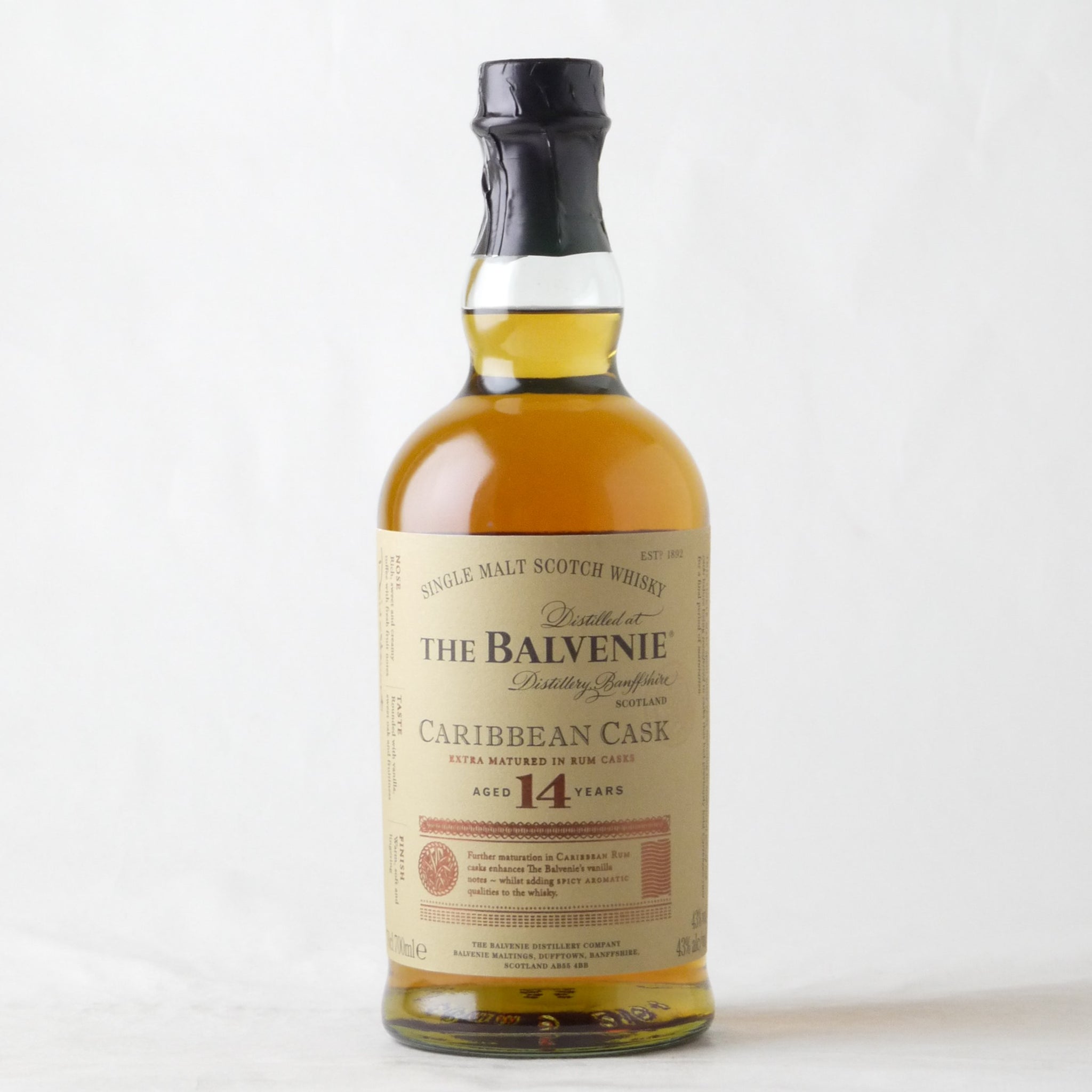 バルヴェニー 14年 カリビアンカスク – buzaemonオンラインストア