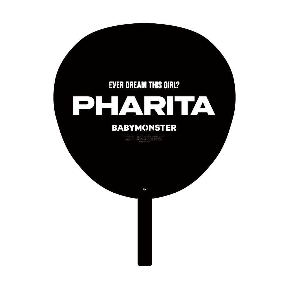 ジャンボうちわ＜PSYCHO＞ | BABYMONSTER ONLINE SHOP