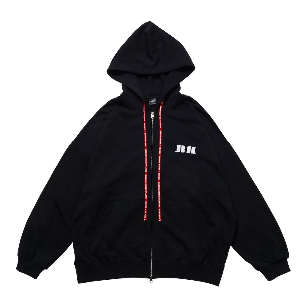 ジップフーディ＜KUROMI＞ (BLACK） | BABYMONSTER ONLINE SHOP