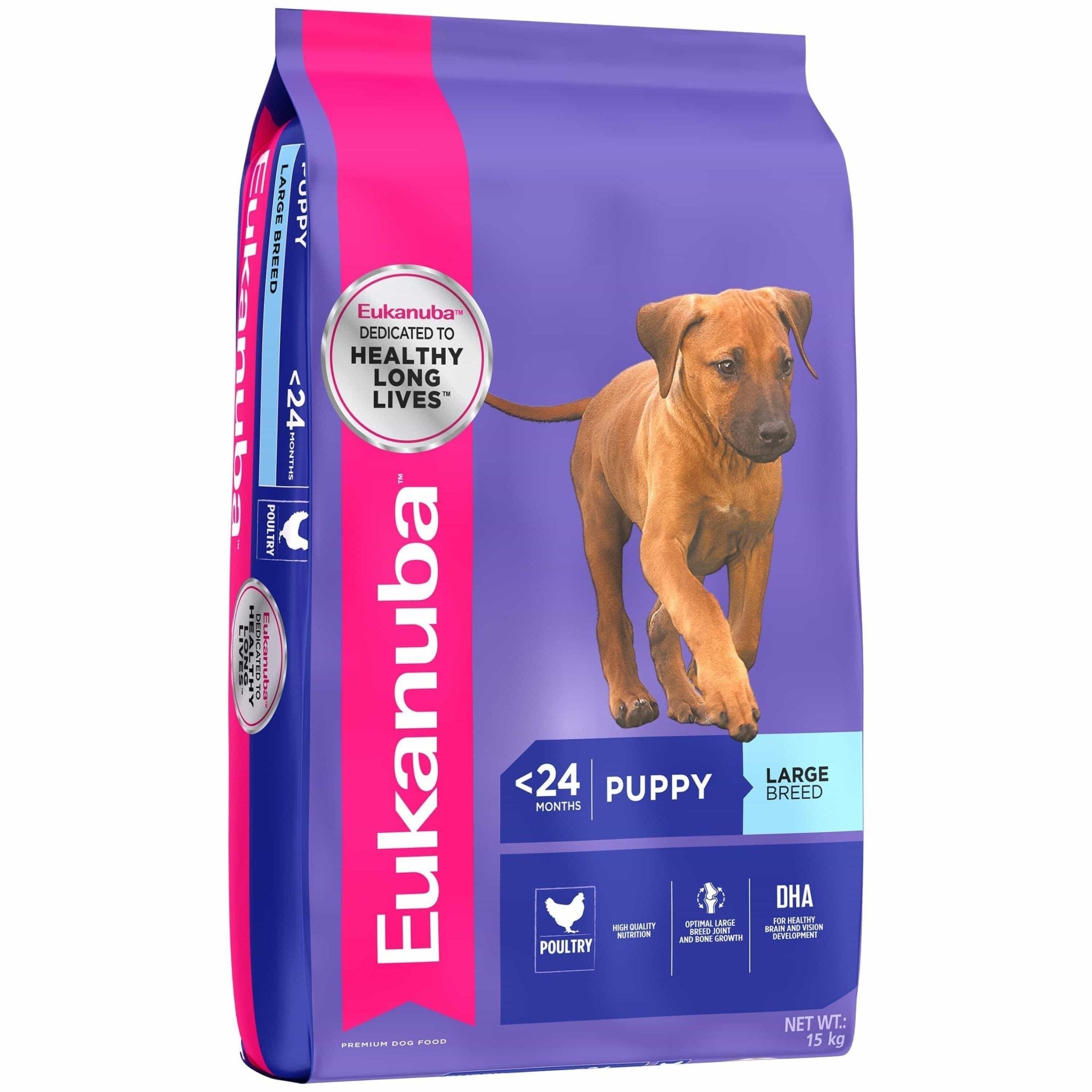 Eukanuba Large Breed Puppy Chicken Dry Dog Food, 16 lb – Benson's