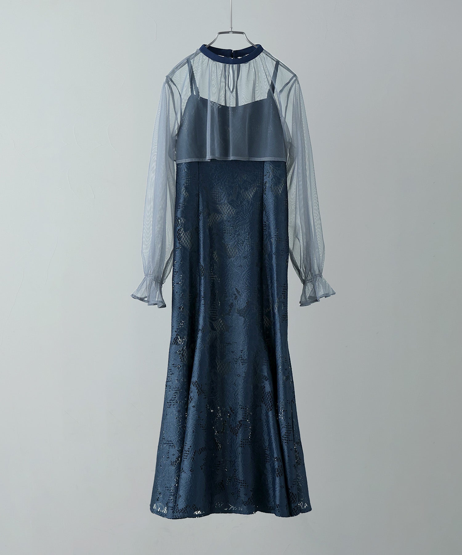 3wayシフォンボレロ&レースキャミドレス｜パーティードレス・結婚式