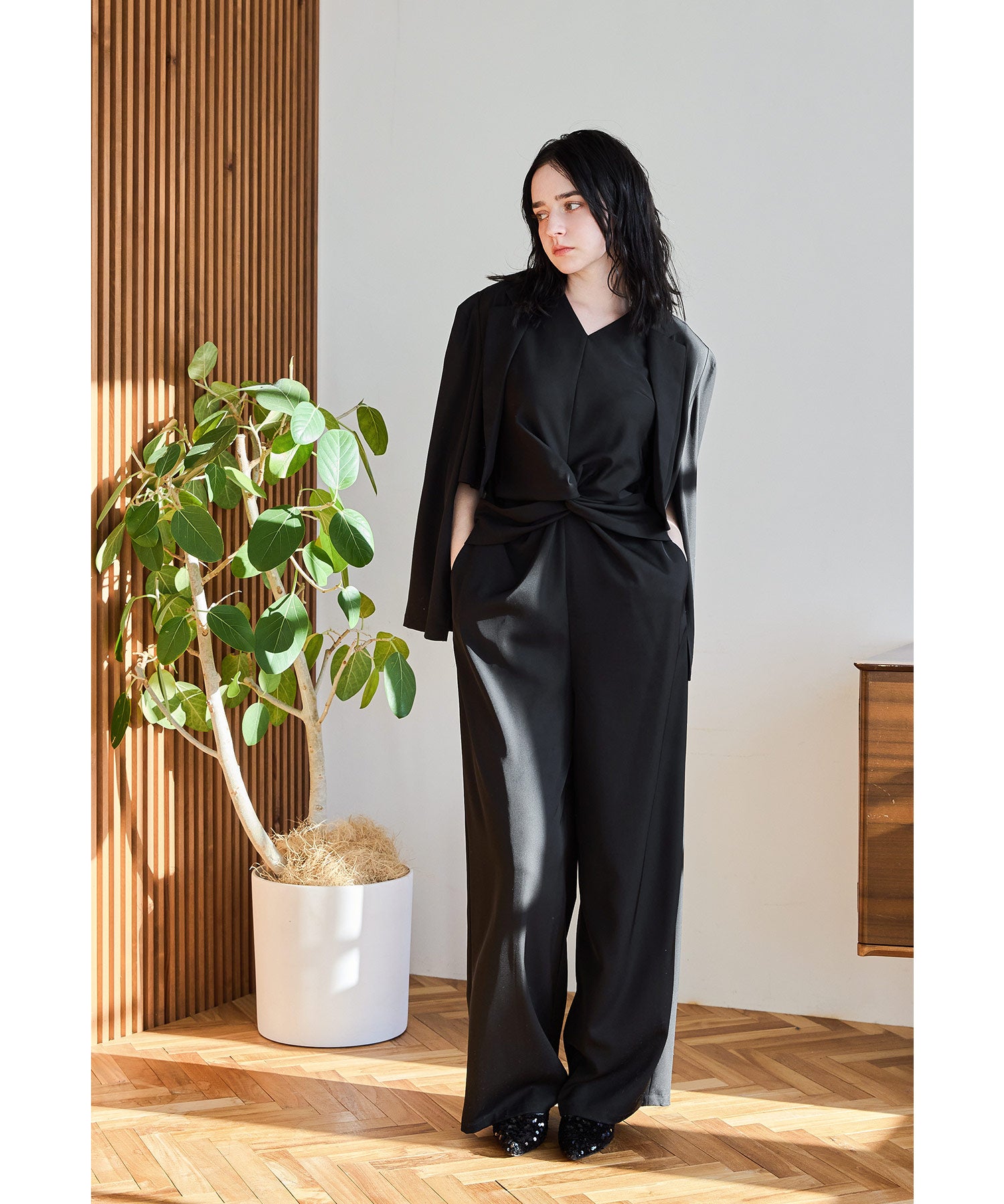 niana パンツドレス S-Short / オケージョンドレス 同窓会 結婚式