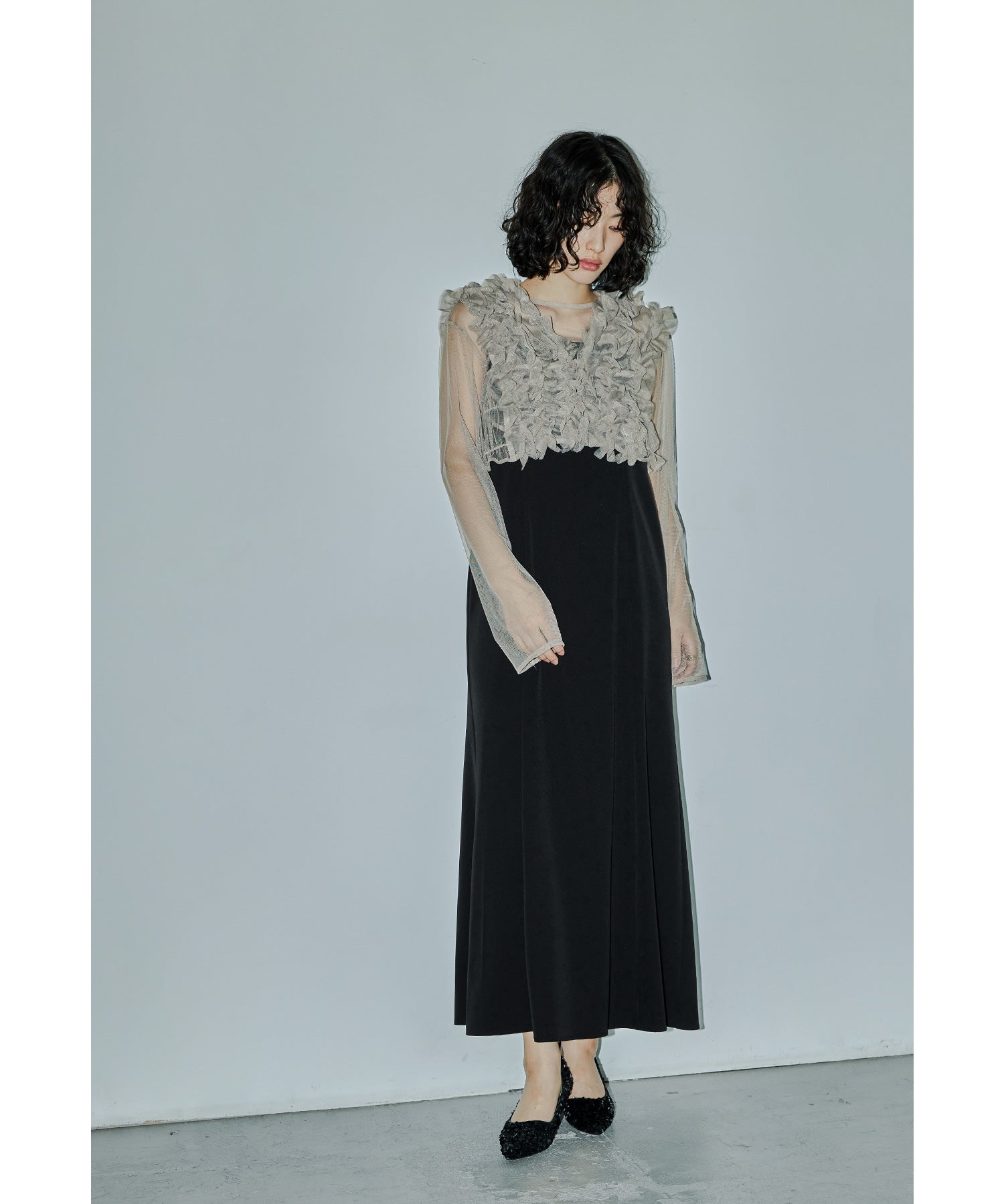 Many wayフリルドレス ボレロ ブラウス セット 結婚式 成人式 二次会