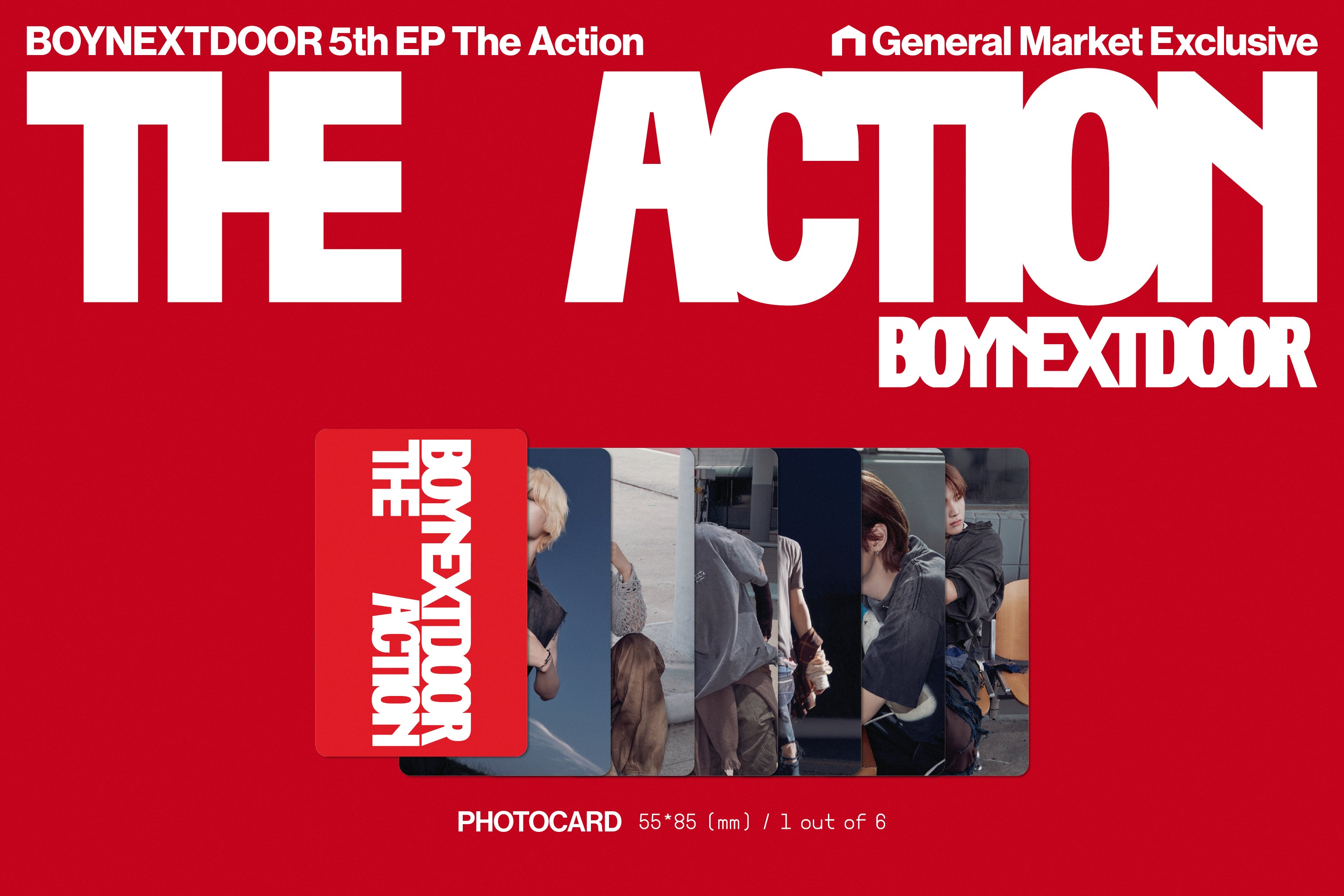 The Action (Play ver.) (SIGNED) - BOYNEXTDOOR OFFICIAL STORE