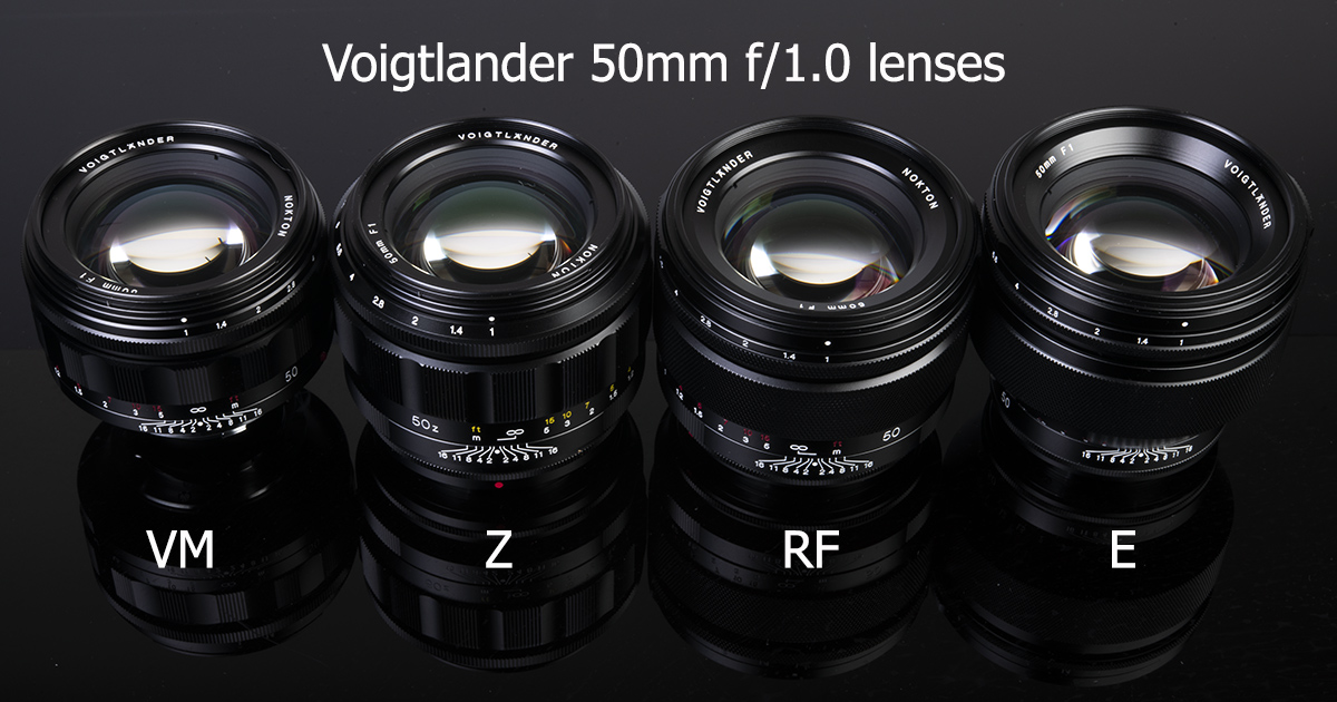 Voigtlander RF 50mm f/1.0: shop.CameraQuest.com