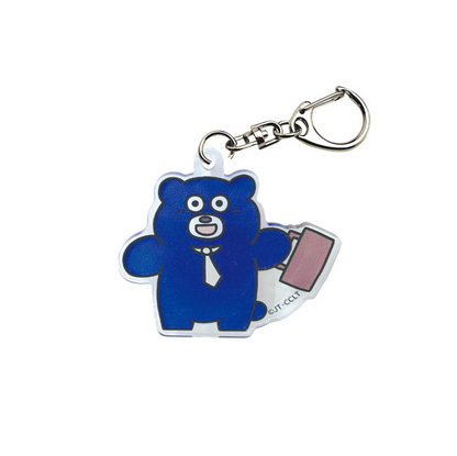 冬眠できないクマ アクリルキーホルダー – CHOCOLATE CHARACTER LABEL