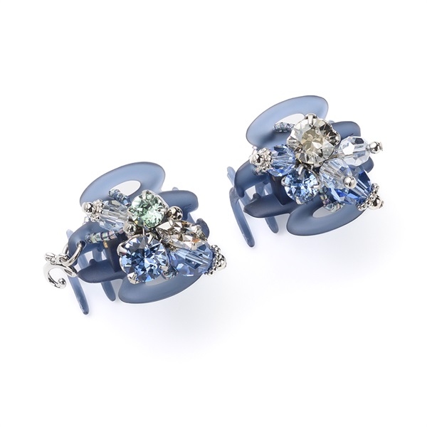 センシュアルフラワー ホイップクリップ2個セット(ブルー） | ホイップ