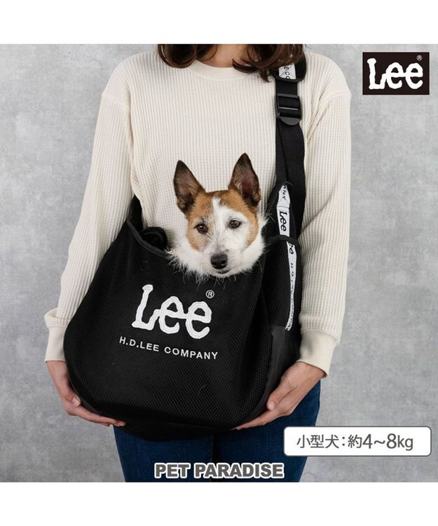 Lee ロゴ メッシュ スリング キャリーバッグ M 小型犬 約4～8㎏ / PET