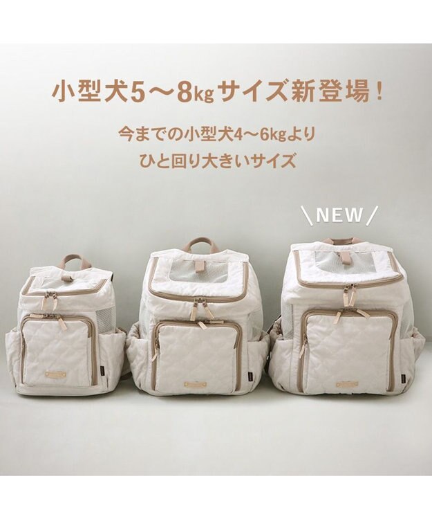 ペットパラダイス ハグ&リュック 《ナチュラルキルト》S 超小型犬 約