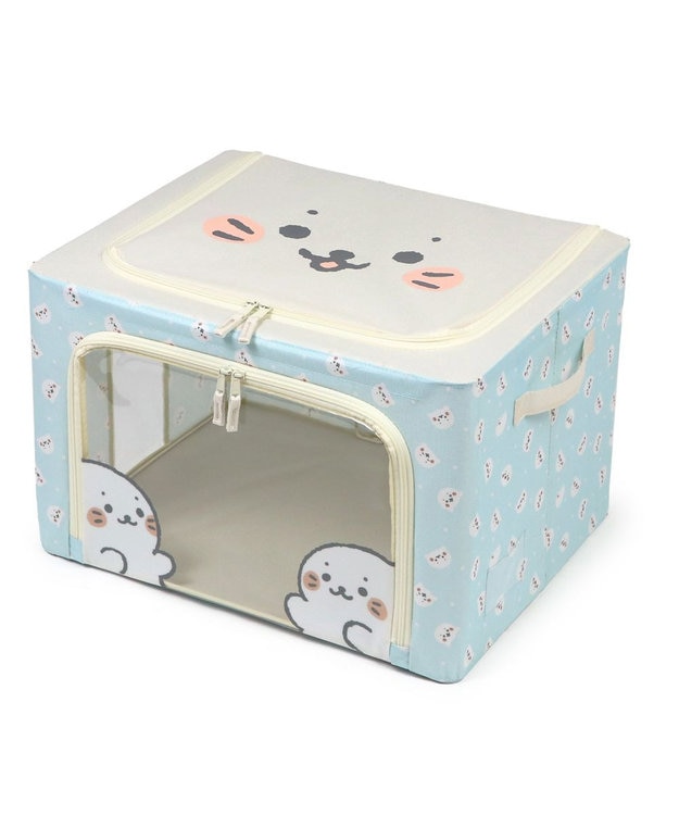 しろたん 収納ケース 《いっぱい柄》 / Mother garden | 【通販】雑貨