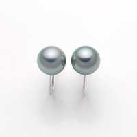 芝翫香〉SVアコヤパールブローチ・リーフ（8.5-9.0mm珠）｜近鉄百貨店