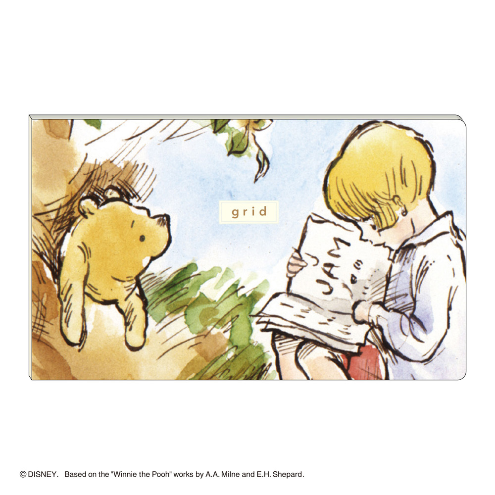 isshoni. ノート デスク 厚口 方眼 PC13インチ対応 クラシックプー