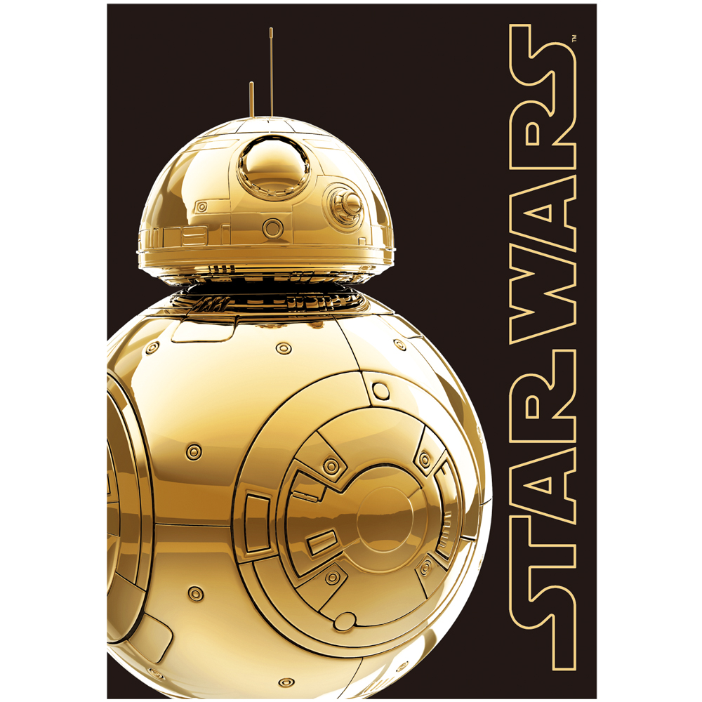 スター・ウォーズ エピソード8/最後のジェダイ メモ A7 Golden BB-8