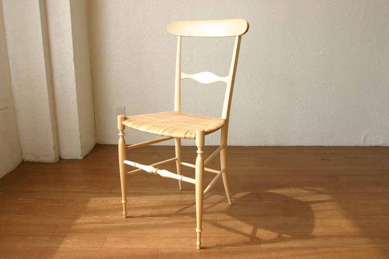 美品□イタリア製□真鍮□キアヴァリチェア□ダイニングチェア